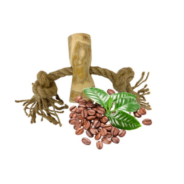 Coffee Wood Rope For Dog